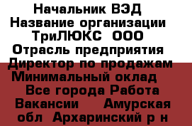 Начальник ВЭД › Название организации ­ ТриЛЮКС, ООО › Отрасль предприятия ­ Директор по продажам › Минимальный оклад ­ 1 - Все города Работа » Вакансии   . Амурская обл.,Архаринский р-н